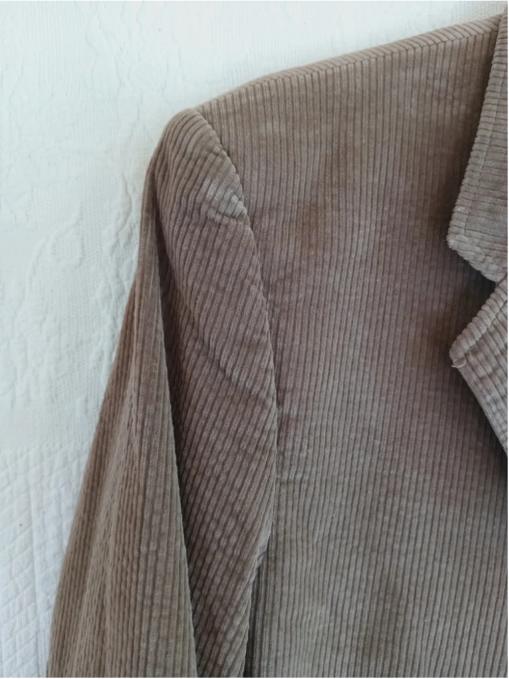 Vintage Egon Von Furstenberg Corduroy Brown Blazer elbow patch collegiate preppy
